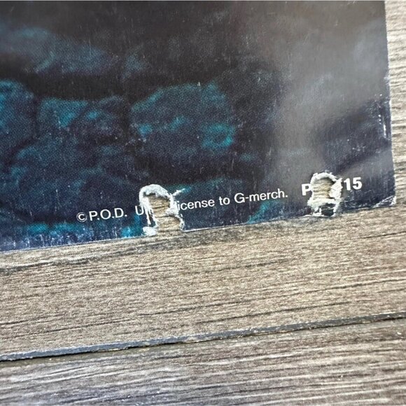 Vintage POD Satellite Band Poster Y2K Promo 24x33.5 Rap Metal Rock 00s - Picture 5 of 5